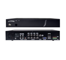 Speco D4VX8TB 4 Channel HD-TVI Digital Video Recorder, 8TB