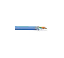 West Penn 254245FBK0500 24AWG F/UTP Category 5E CMP Cable 500 ft Black