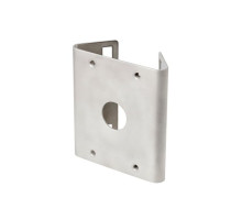 Hanwha Vision SBP-300PMS Stainless Steel Pole Mount Adaptor