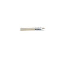 West Penn 256100IV0500 RG/6 18 AWG BCC plenum Cable 500 ft Ivory