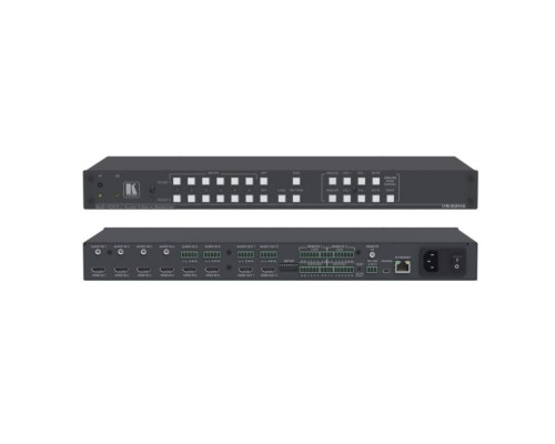 Kramer VS-62HA-110V 6x2 UHD HDMI Matrix Switcher with Analog audio Switching