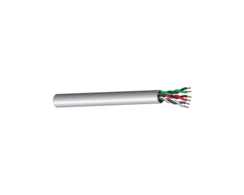 West Penn 25752BGY1000 18 AWG Unshielded plenum Cable 1000 ft Gray