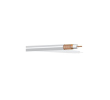 West Penn 25806IV0500 RG/6 18 AWG SLD BC plenum Cable 500 ft Ivory