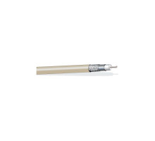 West Penn 25812IV0500 RG58/U 20 AWG plenum Cable 500 ft Ivory