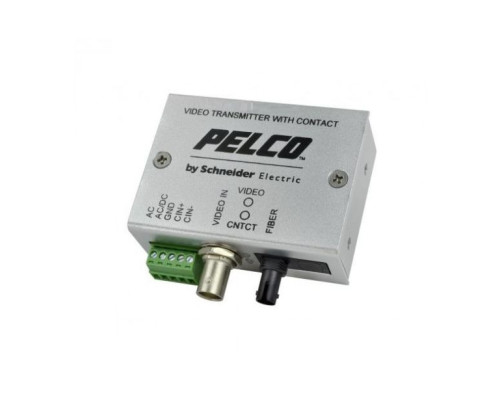 Pelco FTV10S1FCM 1 Channel Miniature Fiber Transmitter with FC Connector, Single Mode