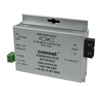 Comnet CWFE1004BPOESHO/M 10/100Mbps Ethernet Media Converter w/48V POE