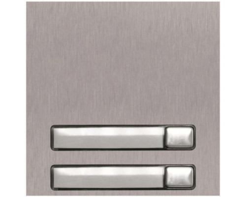 Alpha NX3120 2 Buttons Nexa Panel Module-Stainless Steel