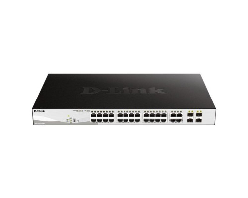 D-Link DGS-1210-28P 28-Port Gigabit Smart Managed PoE Switch