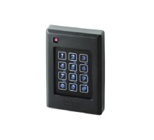 Keri Systems CSR6-4L Single Gang Mount Keypad Reader with BLE & Smartcard Capability