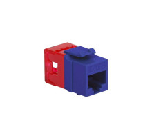 ICC IC1078F6PR HD CAT 6 Keystone Jack, Purple