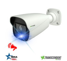 Vitek VTC-TNB4RMAD 4 Megapixel Network Outdoor Bullet Camera with 2.8-12mm Lens, Ivory