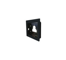 Comelit UT9161B Flush-Mounted Frame, 1 Ultra Module, Black