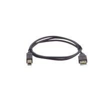 Kramer C-USB-AB-3 USB 2.0 A Male to B Male, Cable, 3 Feet