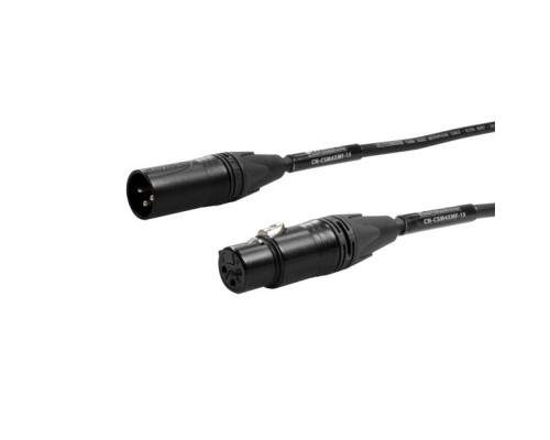 West Penn CN-CSM4XMF-20 Studio Grade Ultra Quiet and Ultra Durable Quad Mic Cable, 20'