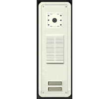 Alpha TTVM2W 2 Button Video Panel-White-Flush