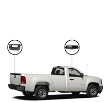 RVS Systems RVS-718515-02 Sierra Tailgate Camera (Sierra 1500 2007-2013), Bluetooth Mirror Monitor, 33ft Cable