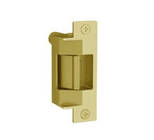 Folger Adam 732-75-24D-605-LBMLCM Fail Secure Fire Rated Electric Strike with Latchbolt & Locking Cam Monitor in Bright Brass