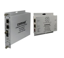 Comnet CNFE2004M1APoE/M 1 Fiber 2 Channel 100 Mbps Media Converter