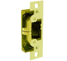 Adams Rite 7440-605 UltraLine Electric Strike for Steel and Wood Jambs and Doors in Bright Brass