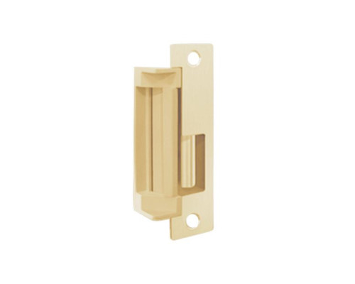 HES 4500C-606-LBM Electric Strike with Latchbolt Monitor in Satin Brass Finish