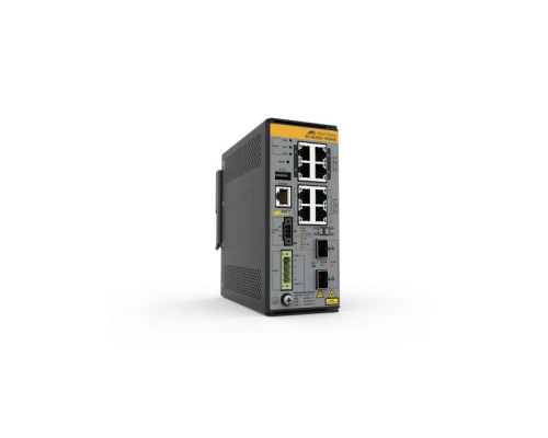 Hanwha Vision AT-IE220-10GHX-980 AT Industrial Rugged Switch with 8 x Gigabit Ethernet