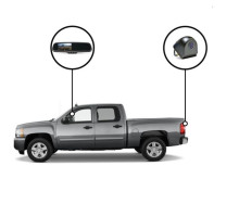 RVS Systems RVS-718500-06 480 TVL Tailgate Camera, Mirror Monitor with Auto Dimming and OnStar, 33ft Cable