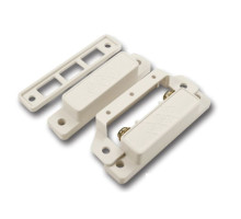 GRI 29A-W 10 Pack Commercial Surface Mount Switch Set 1' and 1/8' on steel Closed Loop, White