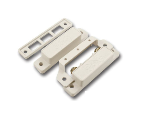 GRI 29A-W 10 Pack Commercial Surface Mount Switch Set 1' and 1/8' on steel Closed Loop, White