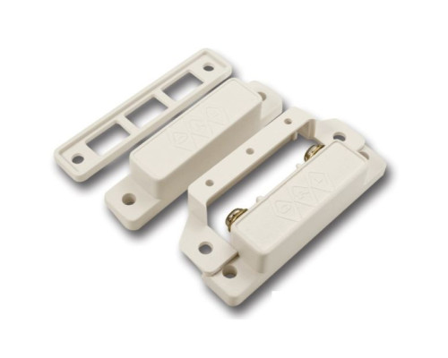 GRI 29A-W-W-10K 10 Pack Commercial Surface Mount Switch Set 1' and 1/8' on steel Closed Loop, White