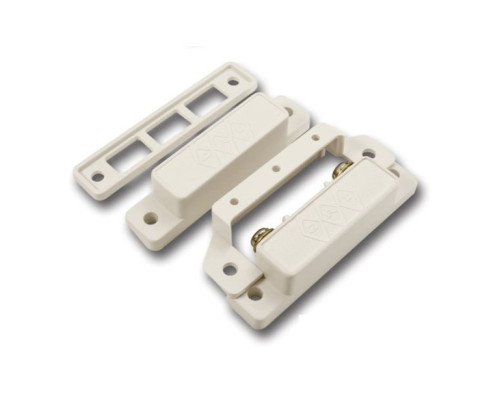 GRI 29A-W-W-1K 10 Pack Commercial Surface Mount Switch Set 1' and 1/8' on steel Closed Loop, White