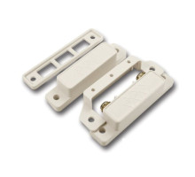 GRI 29A-W-W-3-3K 10 Pack Commercial Surface Mount Switch Set 1' and 1/8' on steel Closed Loop, White