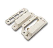 GRI 29AWG-W-W-1K 10 Pack Commercial Surface Mount Switch Set 1 1/2' and 3/4' on steel Closed Loop, White