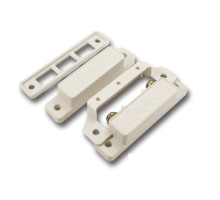 GRI 29AWG-W-W-5-6K 10 Pack Commercial Surface Mount Switch Set 1 1/2' and 3/4' on steel Closed Loop, White