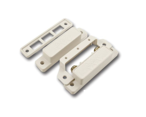 GRI 29AWG-W-W-5-6K 10 Pack Commercial Surface Mount Switch Set 1 1/2' and 3/4' on steel Closed Loop, White