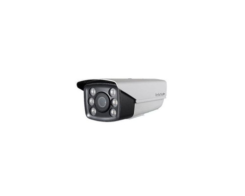 InVid ULT-C1LPR120 720p HD Motorized License Plate Recognition Outdoor IR Bullet Camera, 6-22mm Lens