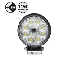 RVS Systems RVS-FLC03-02 Vehicle Flood Light with Backup Camera (Circle), 33' Cable