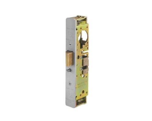 Adams Rite 4911W-35-102-628 Heavy Duty Deadlatch with Radius Faceplate with weatherseal in Clear