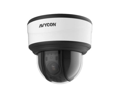 Avycon AVC-NPTZ51X23L 5 Megapixel Outdoor IR Mini PTZ Dome Network Camera, 23x Optical Zoom