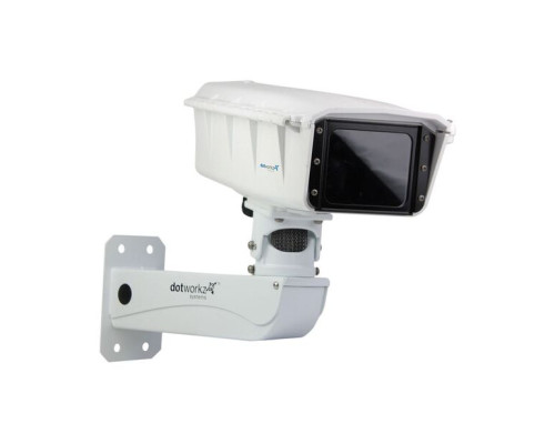 Dotworkz ST-TR-POE+P-SS S-Type IP66 Tornado PoE+ Camera Housing and Stainless Steel Arm