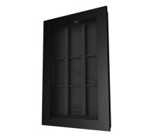 Peerless-AV KIP743 43' Portrait In-Wall Kiosk Enclosure, Black