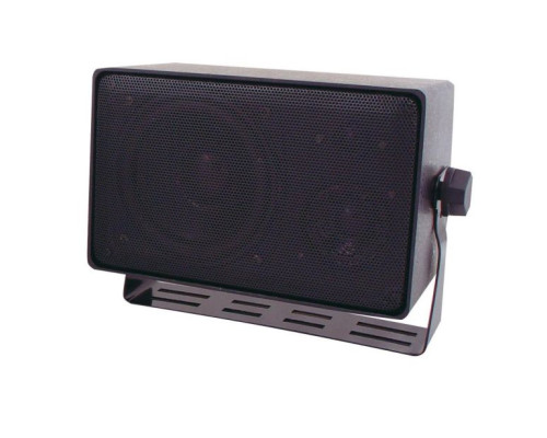 Speco DMS3TS Indoor/Outdoor 3 Way Speakers w/ Transformer, Black