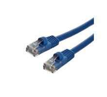 MDY Group 907115 Network CAT 5e Patch Cable RJ-45 for LAN/Ethernet/Modem, Blue 10 Feet