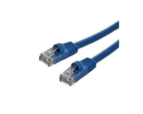 MDY Group 907115 Network CAT 5e Patch Cable RJ-45 for LAN/Ethernet/Modem, Blue 10 Feet