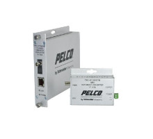 Pelco FMCI-BF1MM1STM 1 Channel Multi-Mode Fiber Media Converter-B, ST Connector, Mini