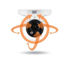 Digital Watchdog DWC-MPVA5Wi28T 5 Megapixel Network Ball Camera IVA+ with 2.8mm Lens