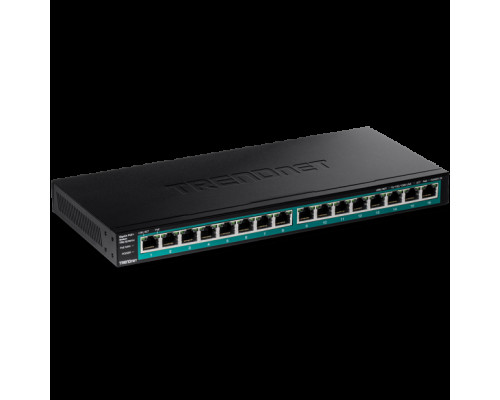 TRENDnet TPE-TG161H 16 Port Gigabit PoE+ Switch