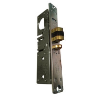 Adams Rite 4512-36-101-313 Standard Deadlatch with Bevel Faceplate and Strike in Dark Bronze Anodized