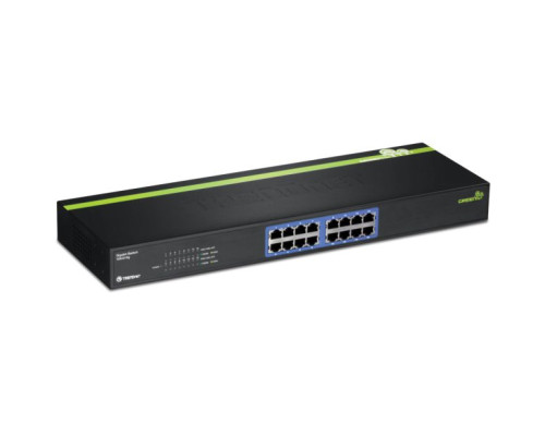 TRENDnet TEG-S16g 16-Port Gigabit GREENnet Switch, Rack Mount