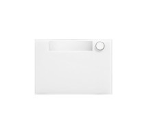 Urmet 1168-11W 1-Button Front Panel, Alpha, White