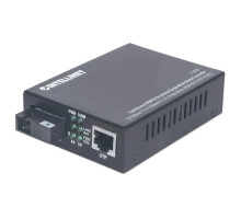 Intellinet 510530 Fast Ethernet WDM Bi-Directional Single Mode Media Converter